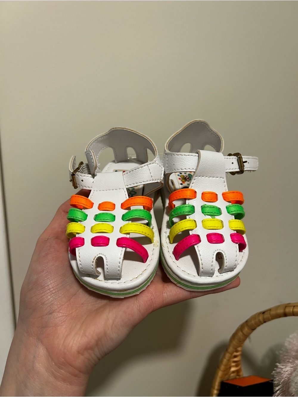 NEW Croco Infant Walking Summer Sandals